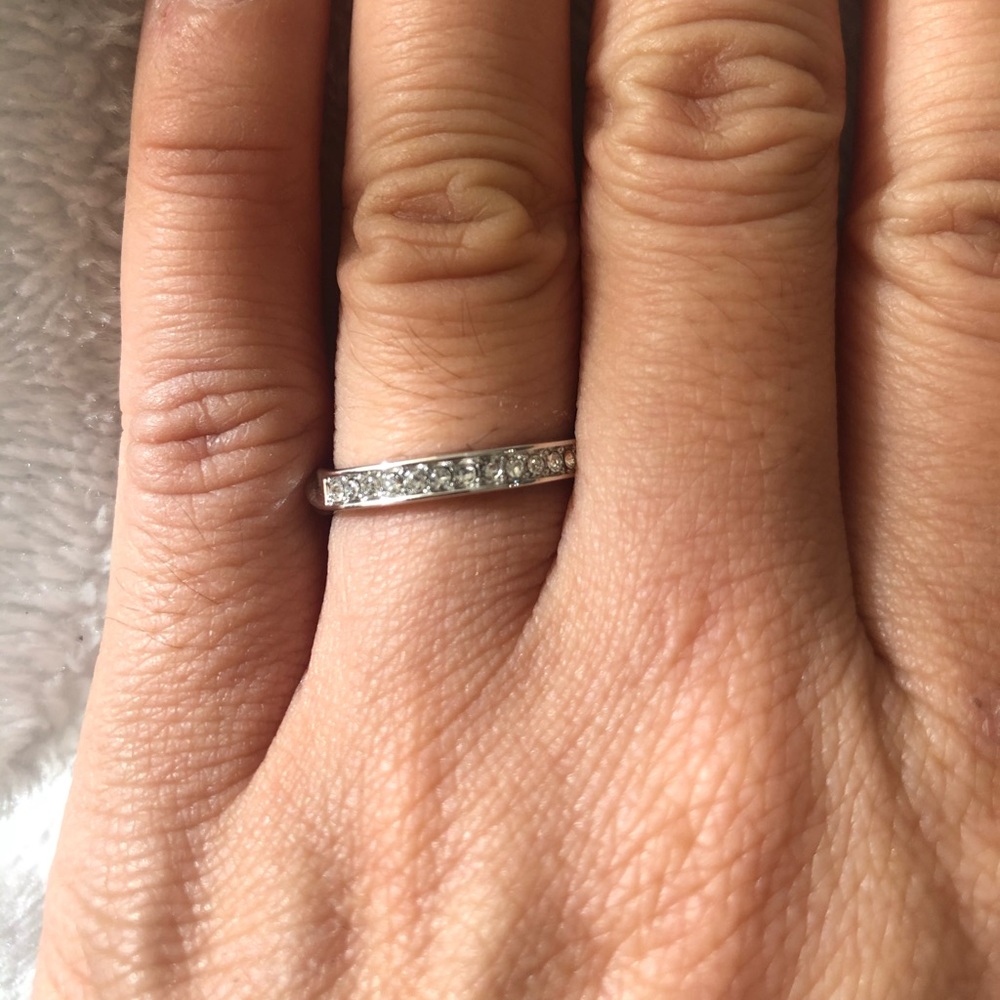Swarovski CZ band in size 50